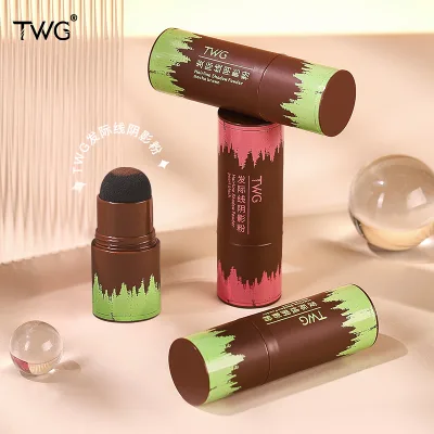 TWG Private Label Hair Fluffy Powder Women Beauty Hair Styling Hairline Shadow Powder Stick Waterproof Natural Hair Root Powder