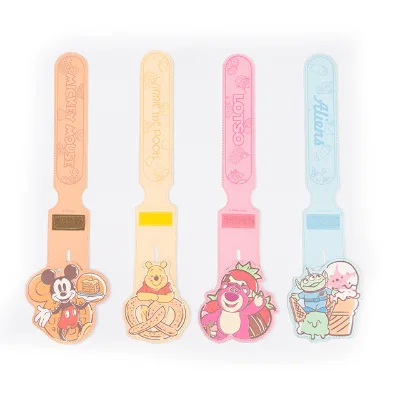 Customized Printed Cartoon Shaped Luggage Identification Tag Employee Id Card Holder Tag