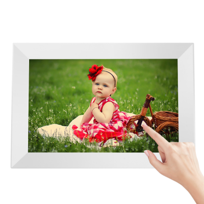Factory 10.1" Share Photos From the Phone 1280*800 Vphoto  Lcd Touch App Digital Photo Frames