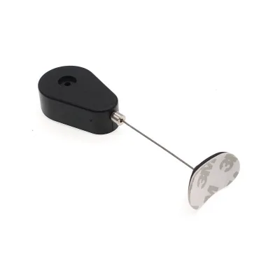Fast Shipping Anti Theft Pullbox Retractable Security Tether Steel Cable Pull Reel Pull Box