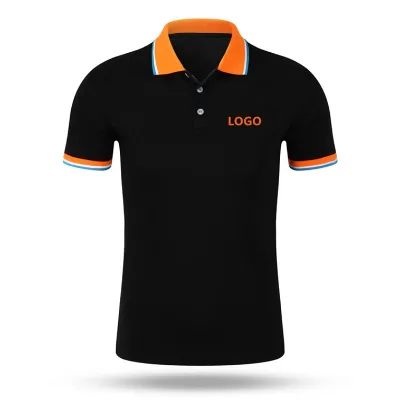 Custom Design Brand Embroidery Polo Shirt Short Sleeve Men's Polyester Polo T-shirt Shirts