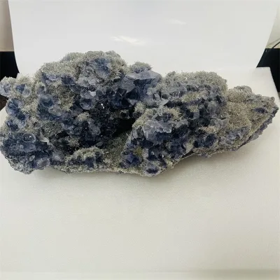 Wholesale High Quality Natural Blue Fluorite Specimen Healing Stone Crystal Raw Fluorite Specimens