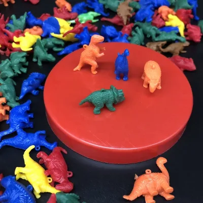 TPR Cheap Kids Toy Plastic Mini Dinosaur Toy for Children 28mm 32mm 1Inch for Capsule Toy Vending Machine