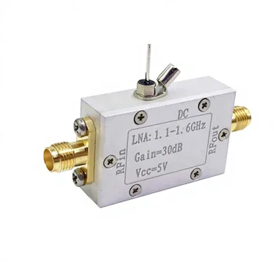 1.1-1.6 GHz Low-Noise Amplifier LNA 30dB Gain GPS Beidou GLONASS Galileo Satellite Navigation Module