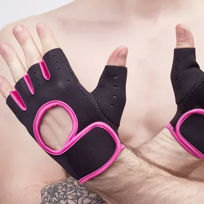 Outdoor Half Finger Sports Gym Fitness Exercise Weight Sport Athletic Workout Unisex Activities Cycling Gloves
