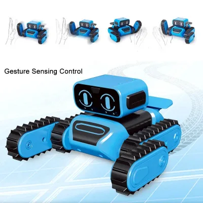 2.4G DIY RC Crawler Robot Gesture Sensing Programming Obstacle Avoidance Educational RC Robot Toy Outdoor Indoor for Kids