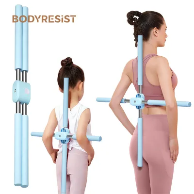 Yoga & Pilates Stick Open Shoulder Body Back Posture Corrector for Fitness & Beauty Exercise Pilates Stick