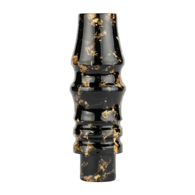 2024 Hot Sale Portable Reused Arabic Shisha Hookah Accessories Colorful Resin Mouth Tips for Smoking