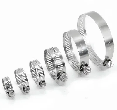 T-Bolt Hose Clamp High Clamping Force Stainless Steel Fastener for Automobile Silicone Hose Connection