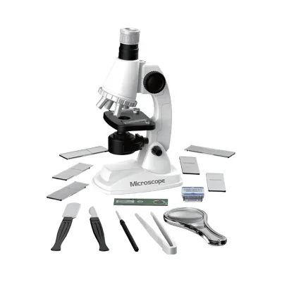 Newest Science Toy Microscope Desk Kids Bacteria Observation Microscope Toy Set Stem Toy Microscope 900x