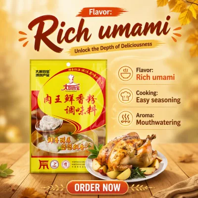 Meat Fresh Flavor Powder Umami Seasoning Mix for Hotpot Soup Base Restaurant Supplier