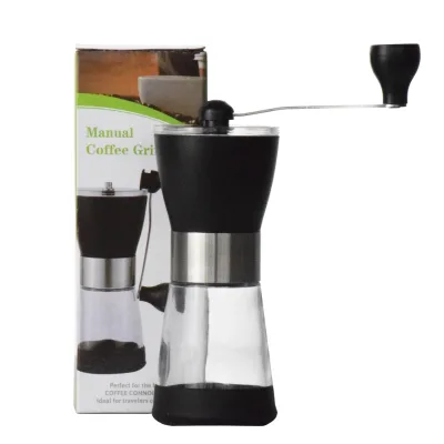 Ecocoffee 2021 New Design Hot Product Ceramic Core Coffee Bean Grinder Hand Crank Coffee Grinder Espresso Coffee Maker