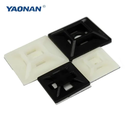 Square Adhesive Tie Mount/ Adhesive Tie Mounts for Wire Fixing