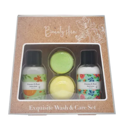 Natural Luxurious Aromatic Shower Gel Body Lotion Bath Bombs Bath Gift Sets