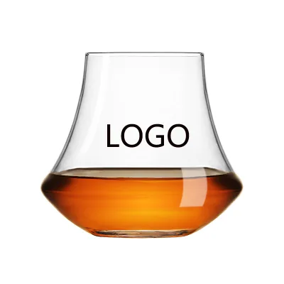 Creative crystal whiskey glass handmade transparent wine glass Lead-free tasting wine glasses for bar