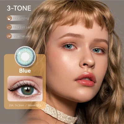 Non-Prescription Color Contact Lenses with Realistic and Vibrant Color Effects for Parties