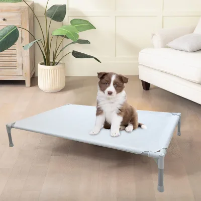 High Quality Elevated Pet Bed with Strong Steel Frame for Training Scenarios Mascota Accesorio