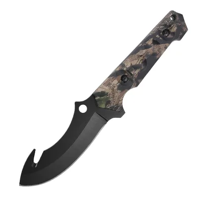 New Arrival Utility Hunting Fixed Blade Straight Knife for Self Defense Rescue Survival