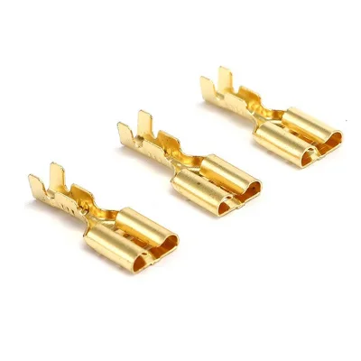 ISO9001 ROHS Custom OEM Brass Wholesale Terminal Electrical Insulation Wire Crimping Terminal Connector