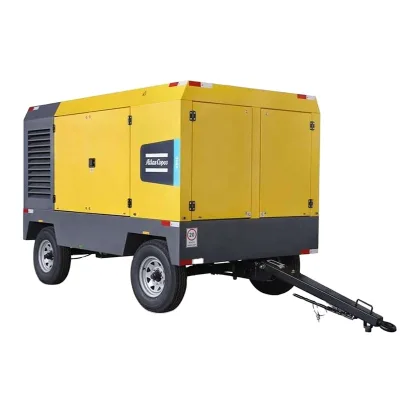 Air Compressor ACop XAS186C 12 Bar largest in fleet of portable air