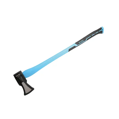 FIXTEC 2000g Industrial Grade Drop-Forged Head Axe with 900ml Long Fiberglass Handle for Splitting
