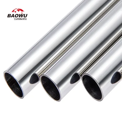 Customized ERW 300 Series Stainless Steel Pipe ASTM A312 201 202 301 304 304L 321 316 316L 904L Grade with Fast Factory Delivery