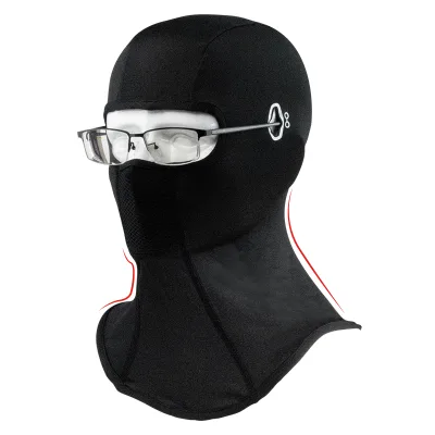 Unisex 1-Hole Balaclava with Puffs Custom Logo Printed Breathable and Waterproof for Winter Outdoor Activities