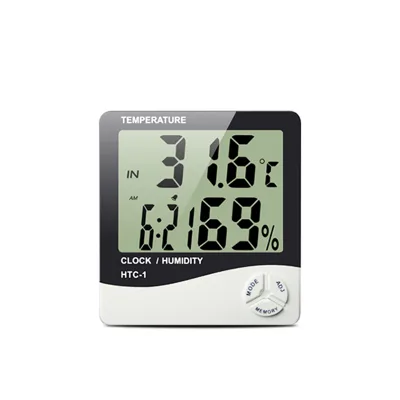 Indoor Room LCD Temperature and Humidity Hygrothermograph High Meter Precision Digital Thermohygrometer THM-1
