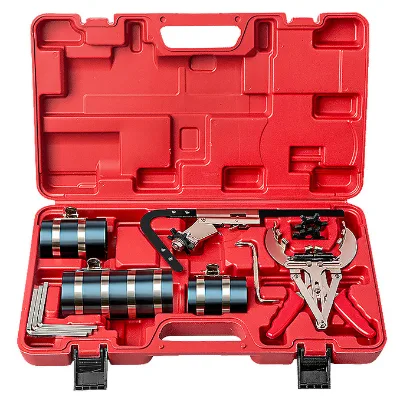Engine Air Piston Ring Compressor Tool Set Auto Motorcycle Repair Tool for Piston Ring Service Compressor Tool Kit for Car