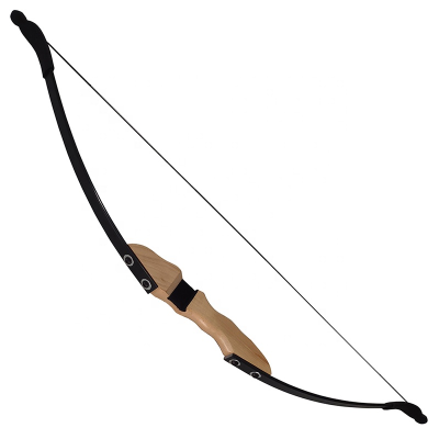 Log-colored American Hunting Bow Straight-pull Split Bow and Arrow Competitive Novice Shooting Archery Compound Bow