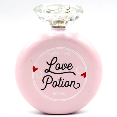 Fashionable Holiday Gifts 5oz Mini Cute Flask Wine Custom Round Sublimation Hip Flask for Woman