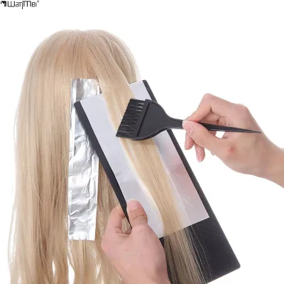 Wanmei Wholesale Hairdressing Aluminum Foil Custom Tin Foil for Dyeing Hair with Box Pack Hairdressing Tin Foil Paper for Salon