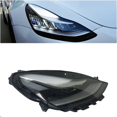 Car Matrix Headlight LED Lamp Headlamp Assembly Compatible for TESLA MODEL 3/Y 2020-2023 LH 1514952-00-C RH 1514953-00-C