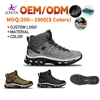 Botas Para Hacer Hiking Trekking Caminatas Caminar Largas Distancias En El Bosque Montana Marrones Outdoor Impermeables Mujer