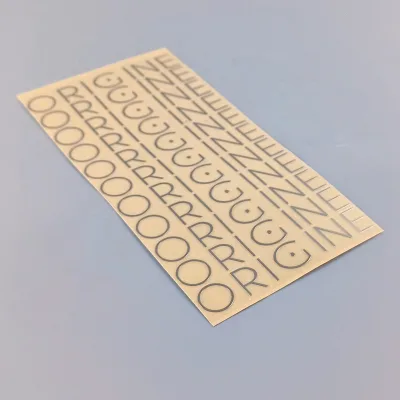 Nickel 3D Transfer Custom Embossed Label Uv Gold Stickers Printing Labels