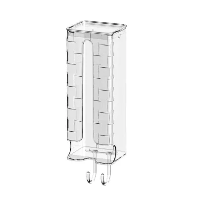 GREENSIDE Household Plastic Sock Organizer Drill-Free Dustproof Extra-Large Thickened Storage Box for Stockings