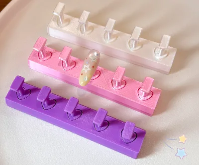 New Colorful Nail Practice Stand Cat Eye & Press-On Nail Non-Magnetic Base Wholesale Nail Polish Display Stand