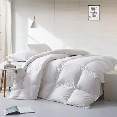 Good Selling Ultra-soft 750 Fill-power Hotel Collection Comforter Lightweight Breathable Down Comforter