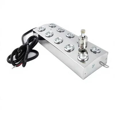 New Steel Automatic 7L Power Supply Fog Maker Ultrasonic Atomizer Humidifier Rockery Landscaping Sprayer