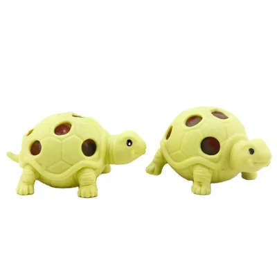 Hot Sale  Trending Flybear TPR Tortoise Squishy Gel Water Beads Jelly Light Stress Ball