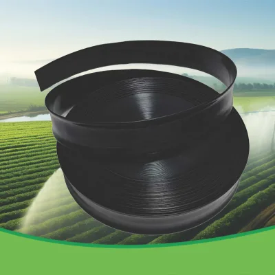 Micro Spray PE Material Irrigation System Tube Micro Flat Tape Water Delivery Belt for Farms Agricultural Pipe Rain Spray Hose