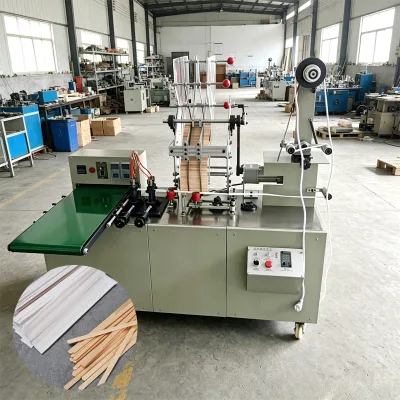 High Quality Automatic Drinking Straw Paper Straw Package Machine Machine for Coffee Stick Package for Fast Food Coffee Shops