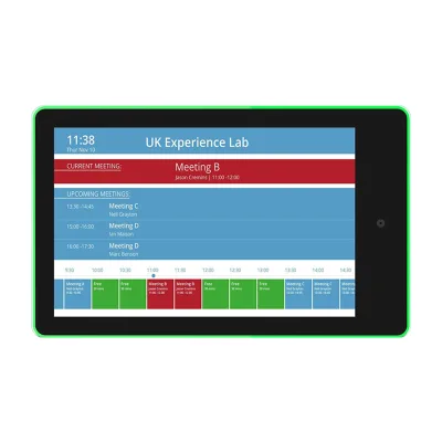 OEM 10.1inch Android Tablet PC with 2GB+16GB and Light Bar Wall Mounted Tablet