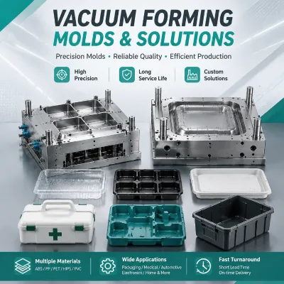 Custom ABS PC PMMA Plastic Thermoforming and Vacuum Forming Service OEM Industrial Parts