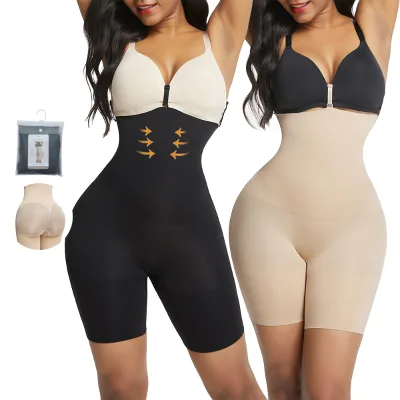Hexin Shapewear Verified Pro Dropshipping High Waisted Seamless Tummy Butt Lifter Plus Size Women Shapewear Panties