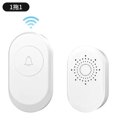 Easy to Install OEM ODM Wireless Doorbell for Home Apartment School Villa Indoor Outdoor 38 Ringtones ABS Wireless Door Bell