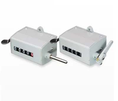 5digits Counter Mechanical Rotating Speed Meter 75-I 75-II Totalizing Pull Counter Resettable Digital Punch Counter New