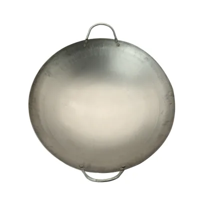 Binaural Mechanism Wok Type Fine Hardcover Iron Wok