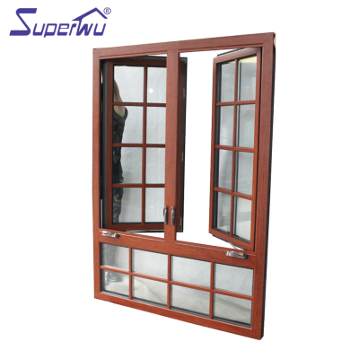 High Quality Swing windows for Sale European Style Aluminium French Window for Hurricane case Low E Glass
