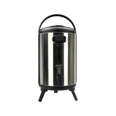 Double Wall Thermal Insulated Stainless Steel Eco-friendly Food Grade Commercial Use Hot Water Beverage Drink Dispenser